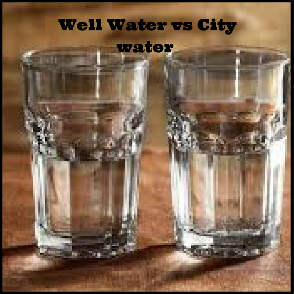 Well Water vs City water